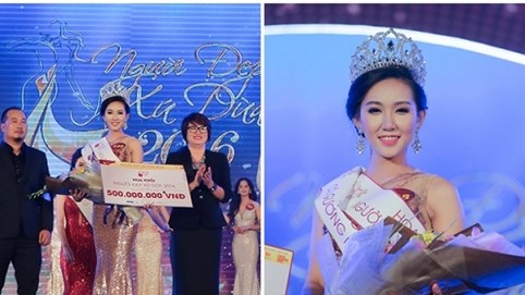 Đoàn Thị Ngọc Như đăng quang Hoa khôi Người đẹp Xứ Dừa 2016