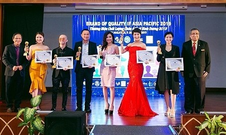 Doanh nghiệp tiêu biểu - Thương hiệu Chất lượng - Nhà lãnh đạo xuất sắc Châu Á Thái Bình Dương được vinh danh