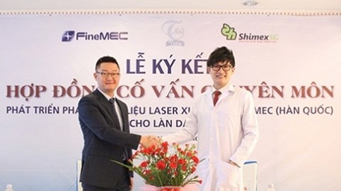 Dược sĩ Tiến phát triển phác đồ trị liệu laser xung dài cho Finemec