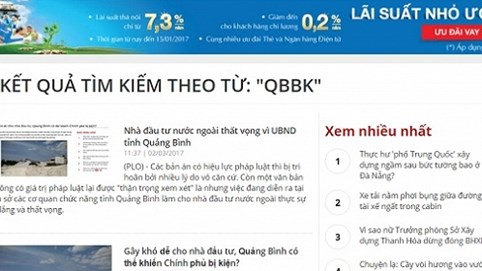 Quảng Bình: Hết lý do trì hoãn thay đổi giấy phép đầu tư, cơ quan chức năng chơi trò “đá bóng”?