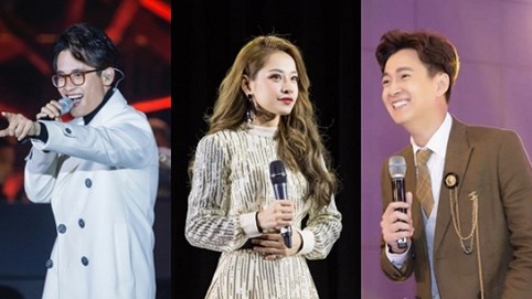 Hà Anh Tuấn, Ngô Kiến Huy, Chi Pu lần hiếm hoi đứng chung sân khấu