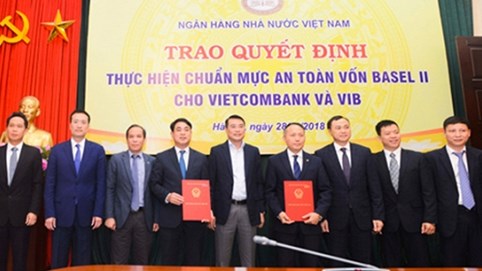 Hai ngân hàng Việt đầu tiên 'tốt nghiệp' chuẩn Basel II
