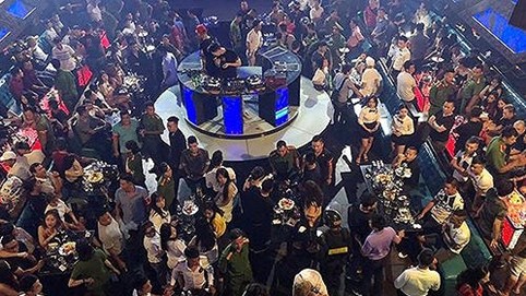 54 người dương tính ma tuý trong quán bar ở Hà Nội