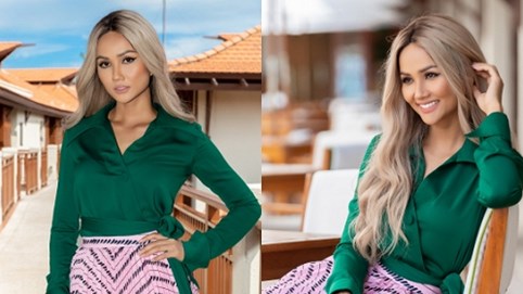 H'Hen Niê nổi bần bật với tóc bạch kim