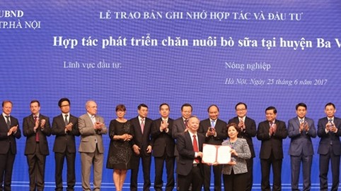 Vinamilk đồng hành cùng sự phát triển của Thủ đô Hà Nội