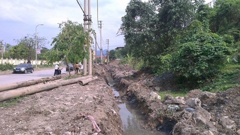 Hòa Bình: Đền bù chưa xong, doanh nghiệp đã tự ý thi công?