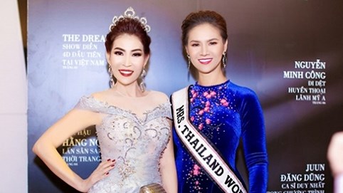 Hoa hậu Diễm Kyly thân thiết bên bạn thân đến từ Thái Lan Jeeda