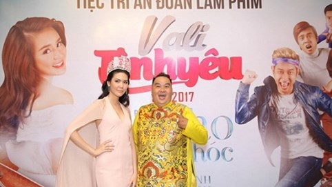 Hoa hậu Du lịch quốc tế xinh đẹp trong tiệc ra mắt phim 