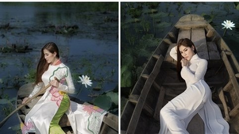 Hoa khôi Hoàng Hạnh hào hứng đến với đấu trường nhan sắc châu Á