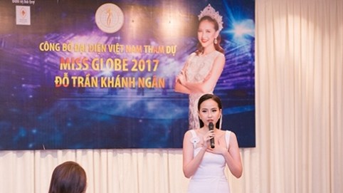 Khánh Ngân bất ngờ tham dự Hoa hậu Hoàn cầu - Miss Globe 2017