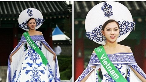 Hoàng Thu Thảo tỏa sáng trên sân khấu Miss Global Beauty Queen 2017