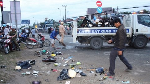 Vụ xe container gây tai nạn liên hoàn: Lời kể rợn người của nhân chứng