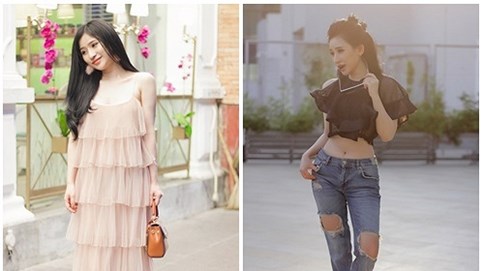 Ivy khi mong manh, lúc lại cá tính xuống phố