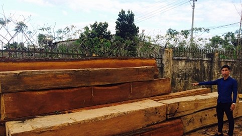 Kon Tum: Hạt kiểm lâm Ngọc Hồi bắt giữ 10m3 gỗ lậu