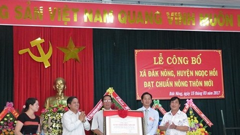 Kon Tum: Xã biên giới đầu tiên đạt chuẩn Nông thôn mới