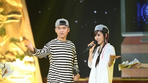 Lê Phương và Trung Kiên bất ngờ 