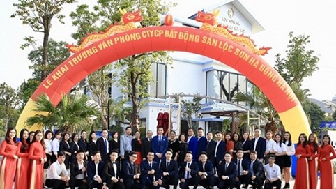 Lộc Sơn Hà tưng bừng khai trương văn phòng thứ 10