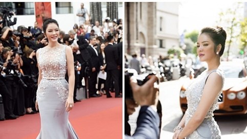 Lý Nhã Kỳ đẹp kiêu sa trên thảm đỏ LHP Cannes