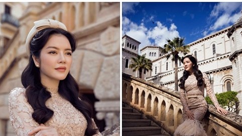 Lý Nhã Kỳ quyến rũ với phong cách cổ điển