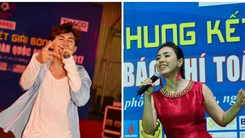 Miko Lan Trinh và Loy Hồ Đức Lợi cháy hết mình tại VCK Press Cup 2017