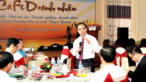 Mỗi tháng, doanh nhân Quảng Ngãi 