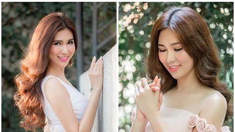 Nghệ sĩ cải lương Như Huỳnh hờ hững khoe vai trần gợi cảm