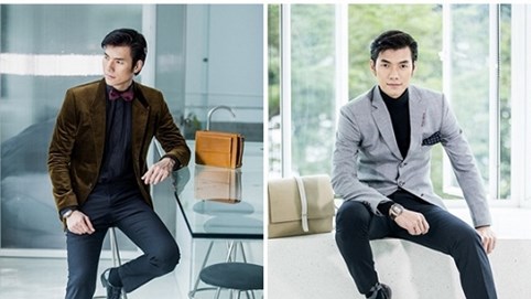 Nhan Phúc Vinh nam tính, điển trai trong bộ ảnh đầu năm mới