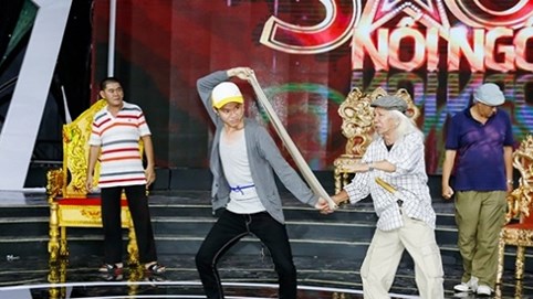 ​​NSƯT Trường Sơn U70 vẫn vào vai kép võ hỗ trợ cháu trai Lê Nguyễn Trường Giang