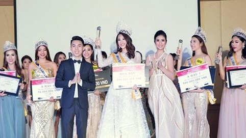 Phạm Anh Thư đăng quang Hoa hậu Phụ nữ Sắc đẹp 2017