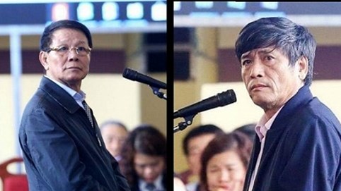 Phạt cựu tướng Vĩnh 9 năm tù, cựu tướng Hóa 10 năm tù