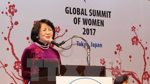 Phó Chủ tịch nước dự Hội nghị Thượng đỉnh Phụ nữ Toàn cầu tại Nhật Bản