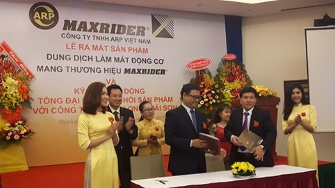 Ra mắt sản phẩm làm mát động cơ với thương hiệu Maxrider