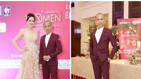 Saxophone Minh Tâm Bùi sánh đôi Hoa hậu Đàm Lưu Ly tại sự kiện