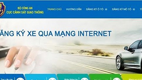 Thông tin cần biết về đăng ký xe qua mạng