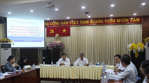 Sở Tài nguyên môi trường TP.HCM công bố kết quả xử lý thông tin Đường dây nóng