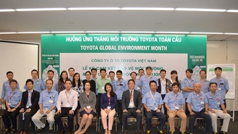 Toyota Việt Nam nỗ lực chung tay bảo vệ môi trường