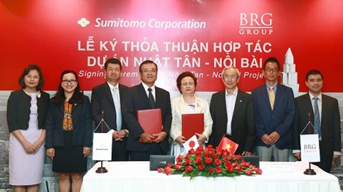 TP. Hà Nội, Tập đoàn BRG và Sumitomo sẽ ký kết hợp tác phát triển với tổng giá trị hơn 4 tỷ đôla Mỹ