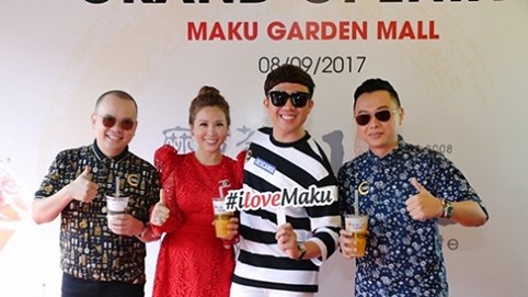 Trấn Thành, NTK Công Trí hào hứng đến chúc mừng Hoa hậu Thu Hoài