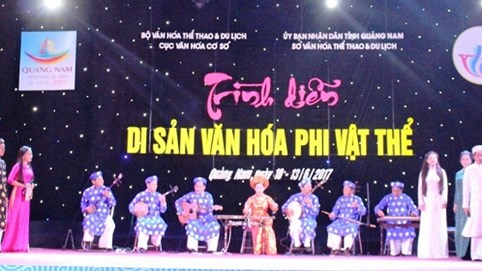 Nhiều sự kiện văn hóa nghệ thuật trong Festival Di sản Quảng Nam lần thứ VI