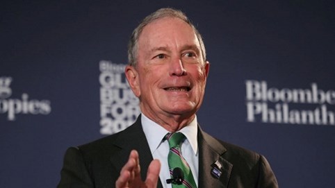 Tỷ phú Bloomberg có thể chi hơn 100 triệu USD tranh cử Tổng thống Mỹ
