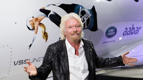 Tỷ phú Richard Branson: 