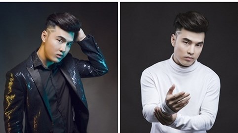 Ưng Hoàng Phúc cuốn hút với sắc màu trắng đen