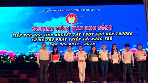 Vedan Việt Nam đồng hành cùng học sinh khuyết tật và Hỗ trợ phát triển tài năng trẻ