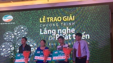 Viettel tôn vinh khách hàng có ý kiến đóng góp hay