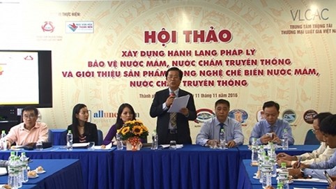Xây dựng hành lang pháp lý bảo vệ nước mắm truyền thống