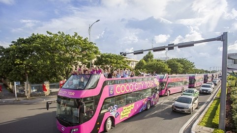 Xe buýt du lịch 2 tầng Coco City Tour đã có mặt tại Đà Nẵng