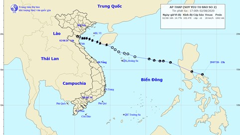 Tin cuối cùng về bão số 2: Cảnh báo mưa lớn trên diện rộng 