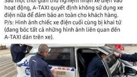 Bị công an triệu tập vì đăng tin sai sự thật về xe điện
