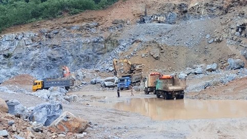 Đà Nẵng: Thanh tra phát hiện Công ty TNHH Xây dựng Trường Bản khai thác khoáng sản trái phép