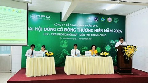 ĐHĐCĐ OPC: Kế hoạch doanh thu 2024 đạt 1.300 tỷ đồng, chia cổ tức 15%